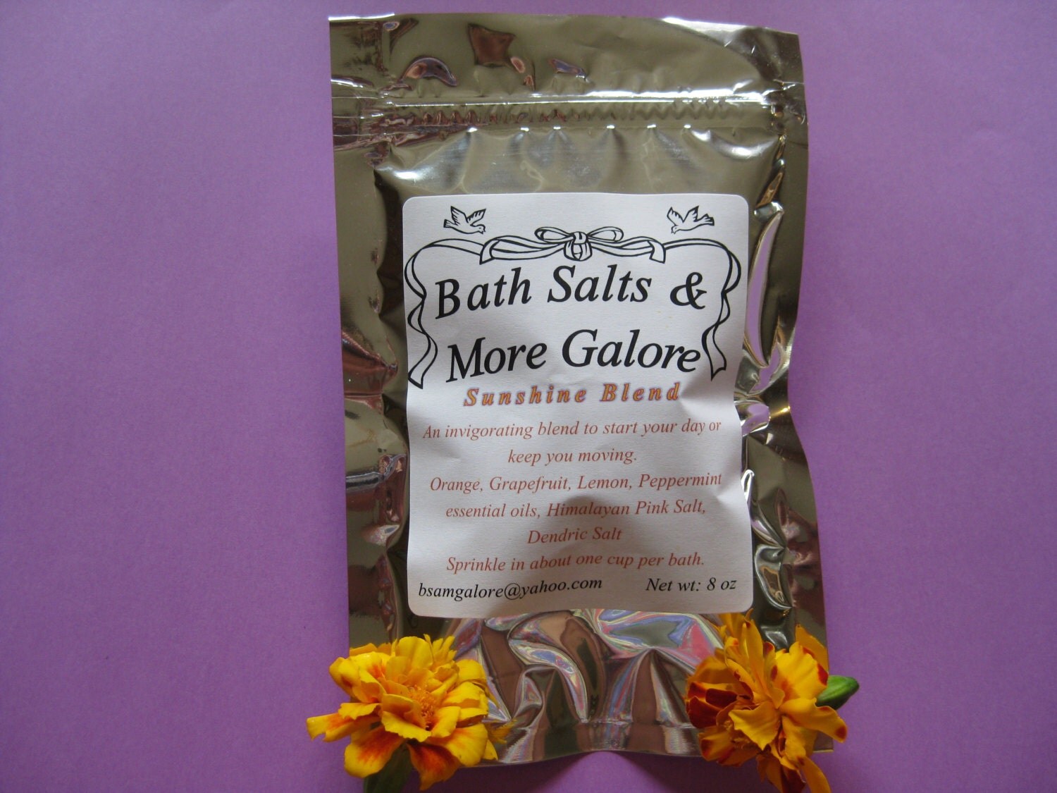 Bath Salts Sunshine Blend 8 oz package