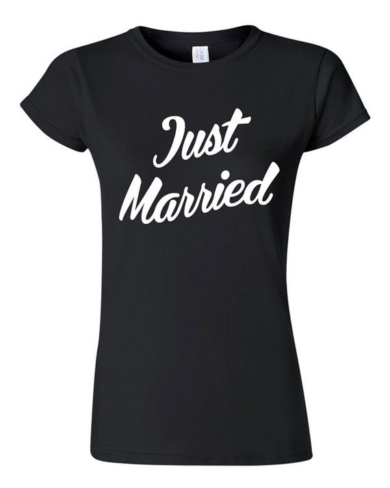 just married tee shirts