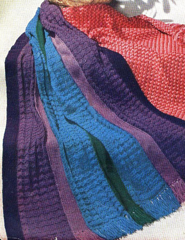 ePattern Vintage Knitting Pattern Afghan Persian