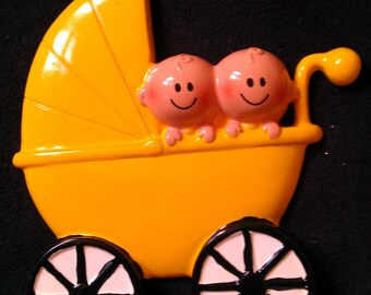 Twins Personalized Christmas Ornament
