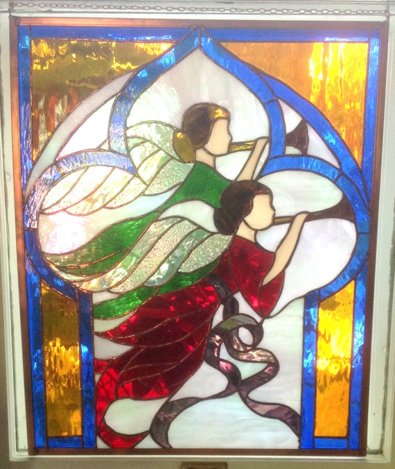 Items similar to Trumpeting Angels– FREE SHIPPING on Etsy