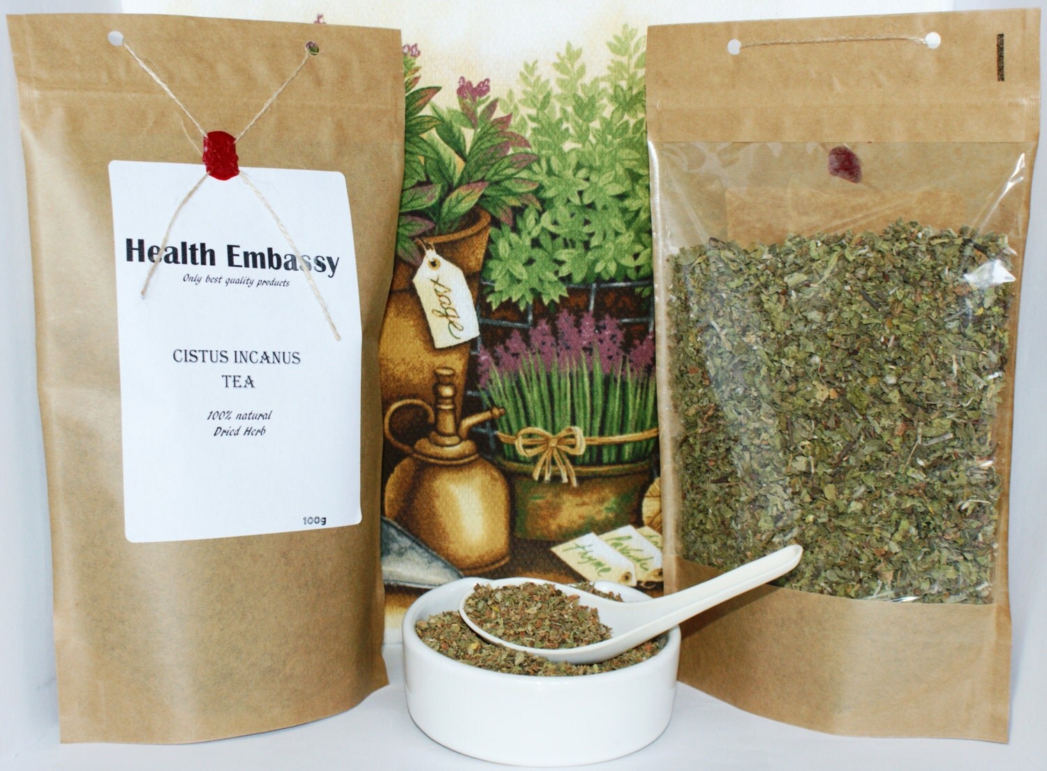 Cistus Incanus Tea dried herbs 100 Natural Health