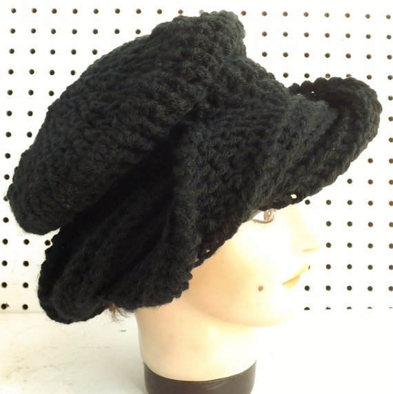 Beanie Crochet Hat Pattern - SAMANTHA Crochet Turban Hat Pattern Crochet Pattern with Twisted Brim - Womens Hat - Crochet Beanie Hat Pattern