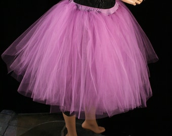 Tutu skirt Adult radiant orchid Romance poofy knee length dance bridal petticoat wedding bridesmaid -You Choose Size- Sisters Of the Moon