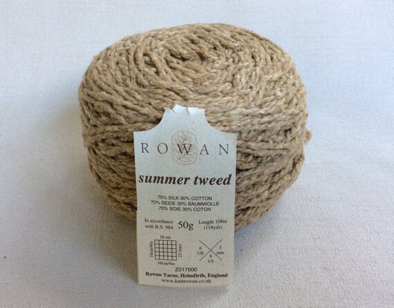 Disconitued Yarn Lot: Rowan Summer Tweed Silk and Cotton