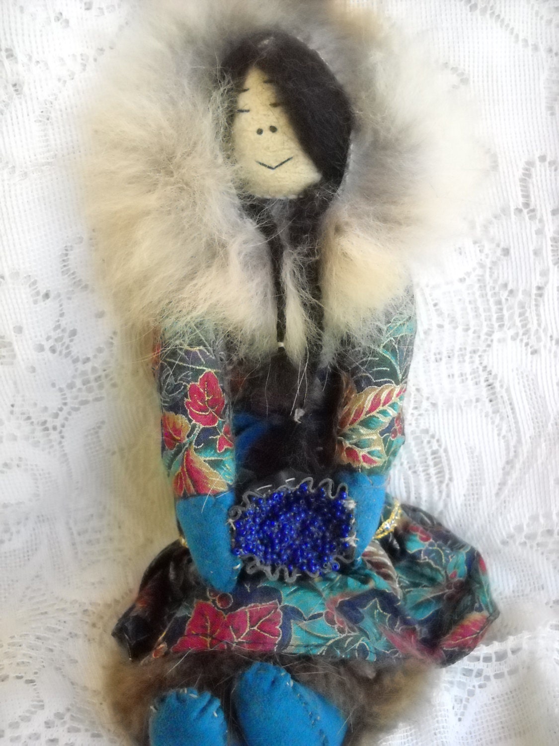 antique eskimo doll