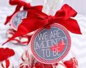 MINT to Be Printable Valentine Tags - Cupake Toppers - Printable Valentine Party Favors -Valentine Party Printables Il_170x135