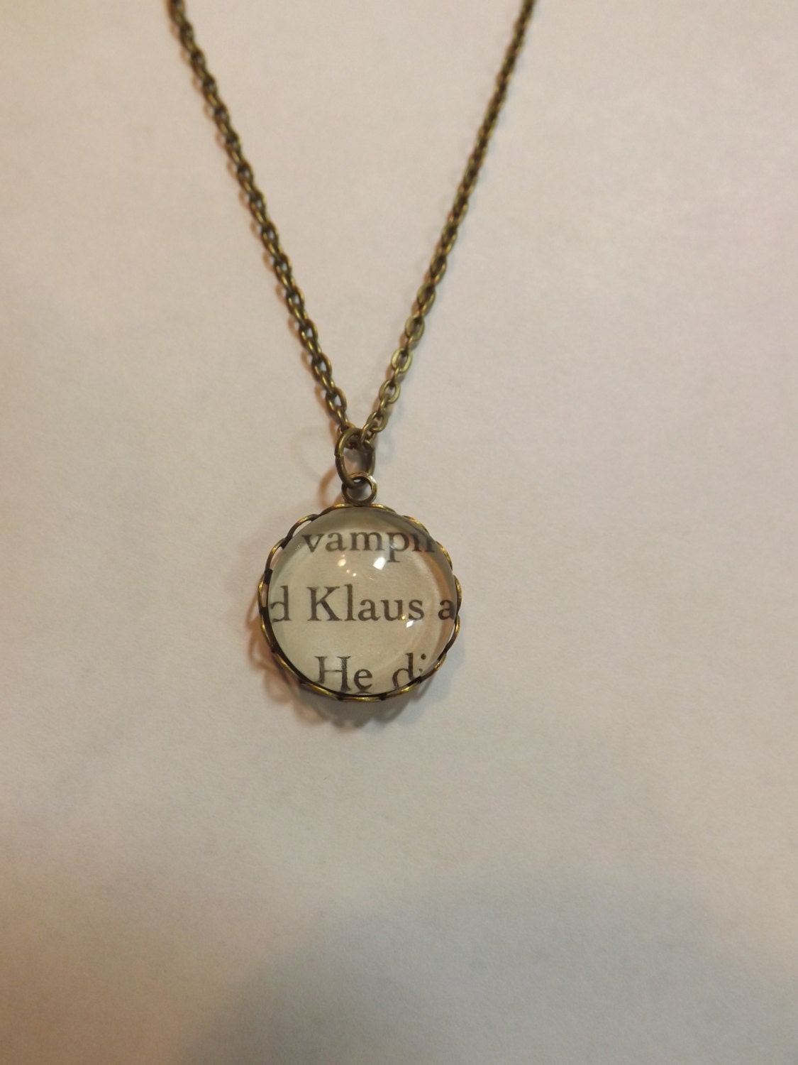 Vampire Diaries Klaus The Originals Charm Necklace
