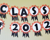 Graduation Party Decorations - 2-D Banner - Custom Colors Il_170x135