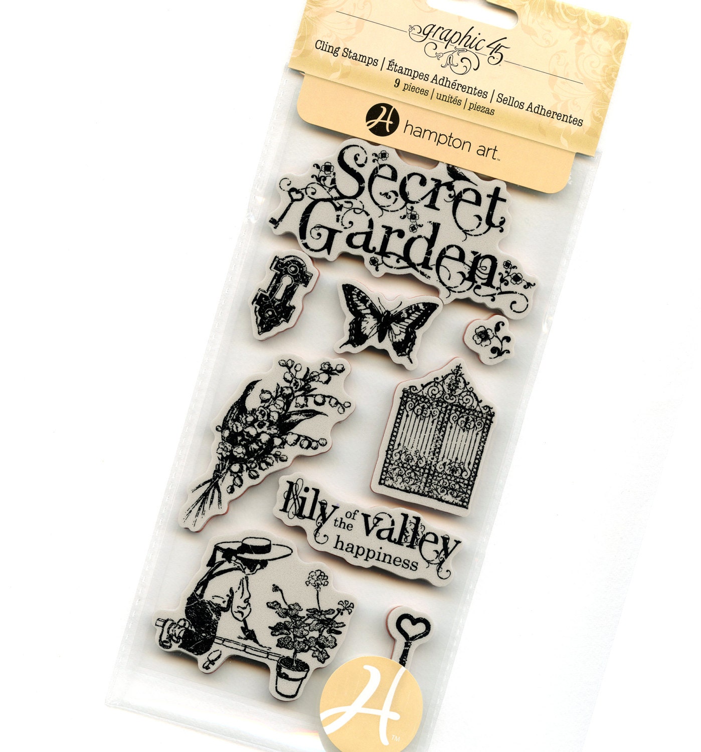 Cling Mounted Rubber Stamps from Graphic 45 by redfinchstudio