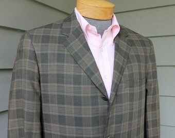 vintage 1950's Men's 2 piece suit. 3/2 roll skinny by StyleStash
