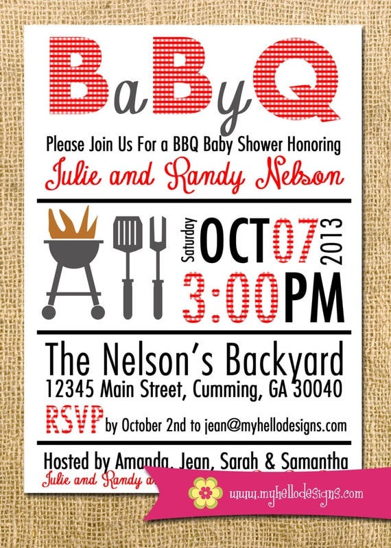 Printable Bbq Invitations 6