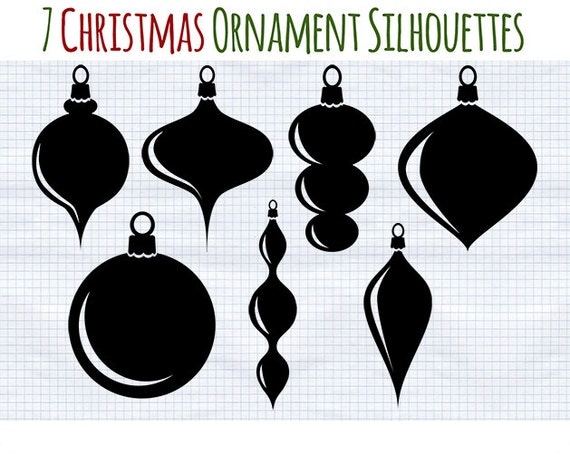 Christmas Clip art Black and White clipart Ornament