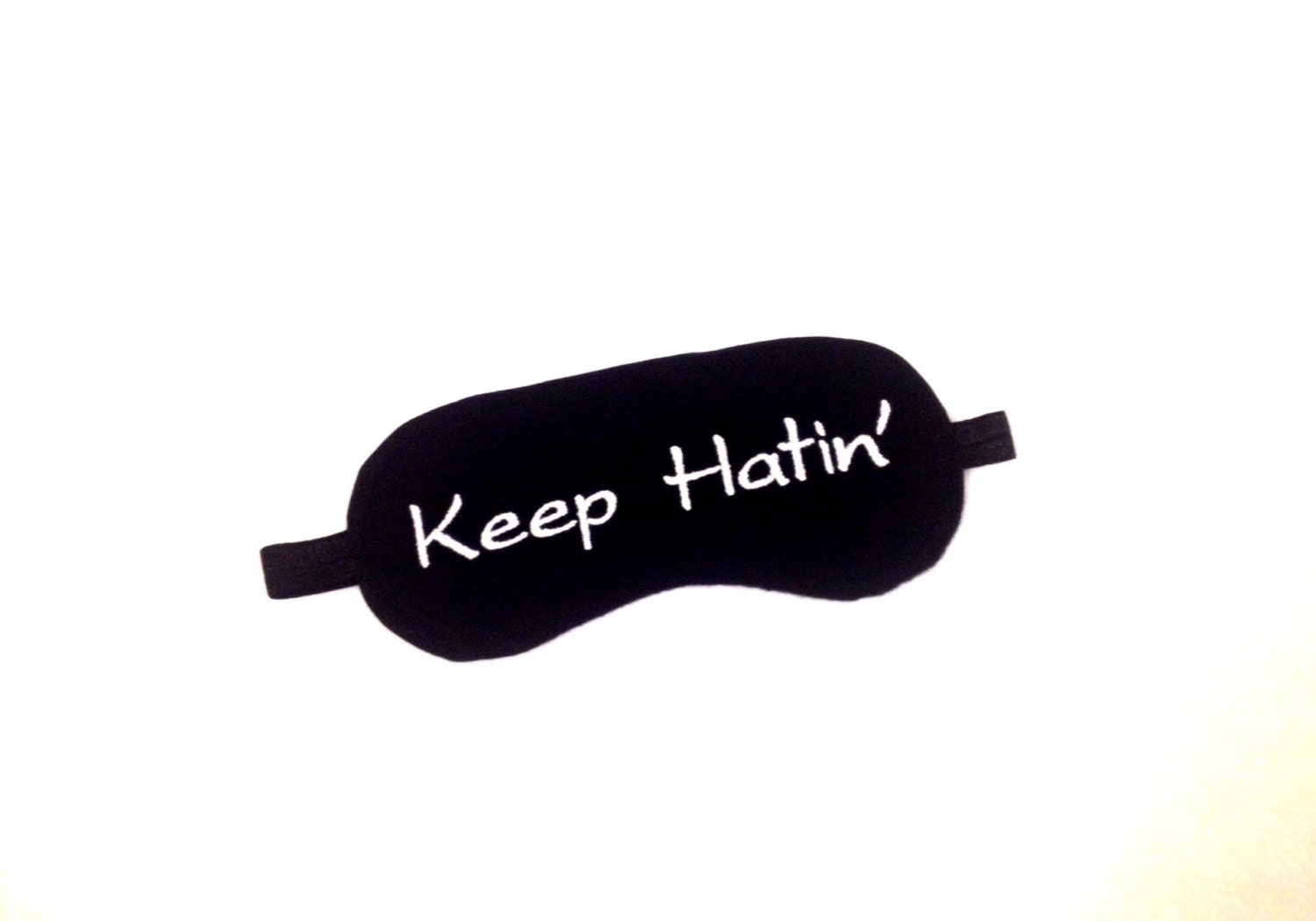 Embroidered sleep eye mask Slumber party favor by GoiaBoutique