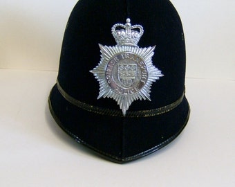 1960s English Police Helmet British Transport Police English Policeman ...