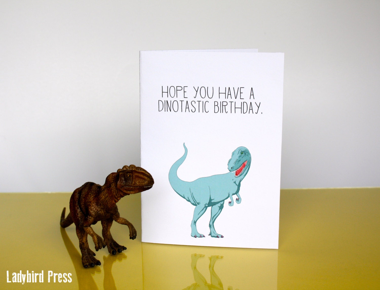 Printable Funny Birthday Card Dinosaur Happy Birthday