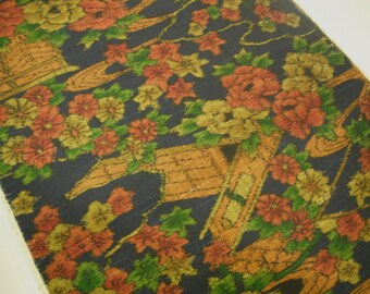 Items similar to Handwoven Japanese Silk Fabric 14 in x almost 27 yards ...