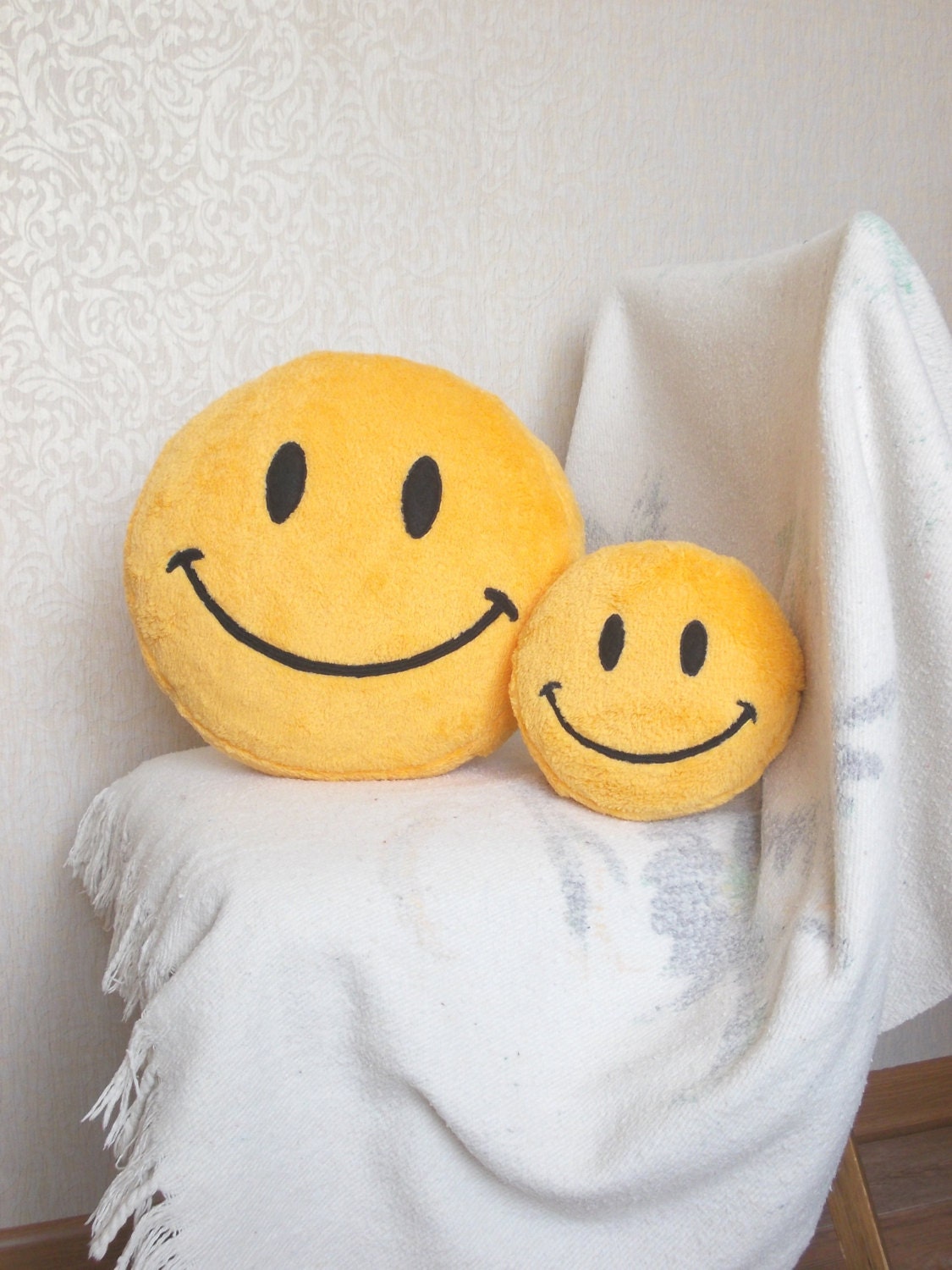 smiley face plush