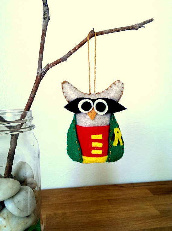 items similar to robin felt owl ornament owl decor items similar to robin felt owl ornament owl decor