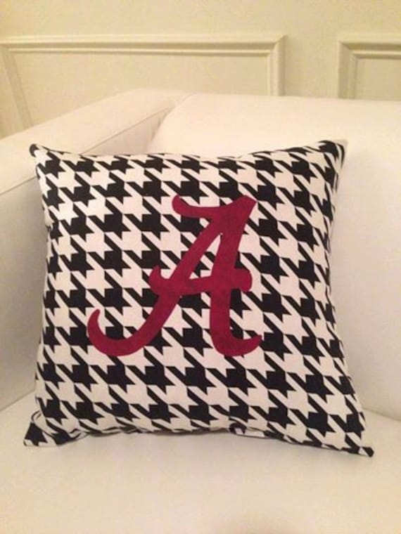 University of Alabama Inspired Throw Pillow by stagedpresents