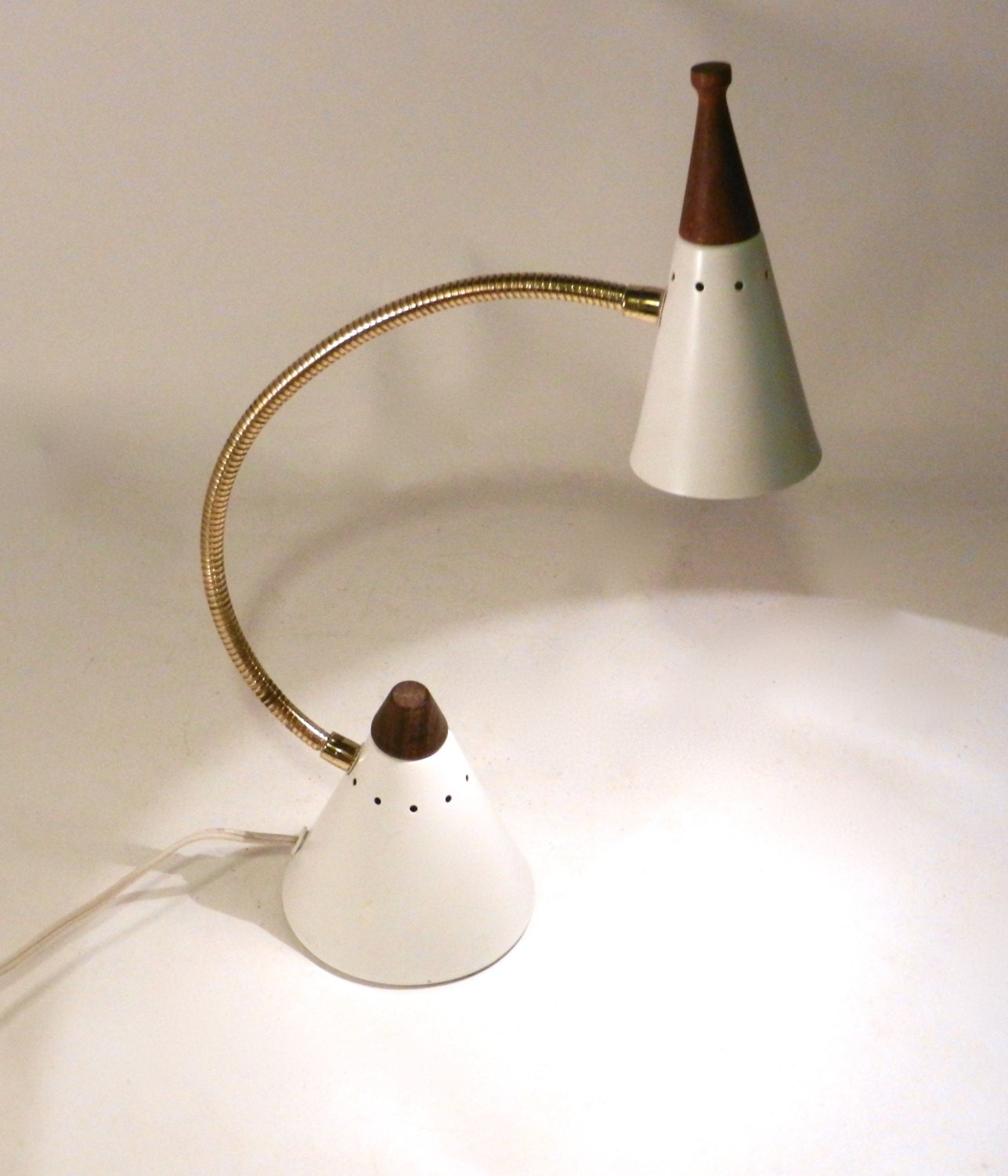 Vintage Gooseneck Desk Lamp