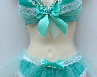 Tiffany and Company Lingerie Costume and Rave Outfit