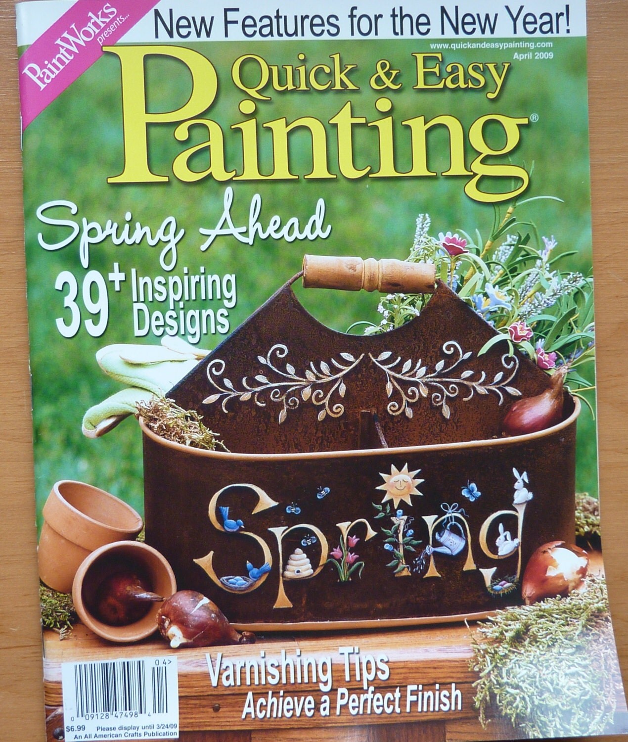 PaintWorks Quick & Easy Painting Magazine / April 2009