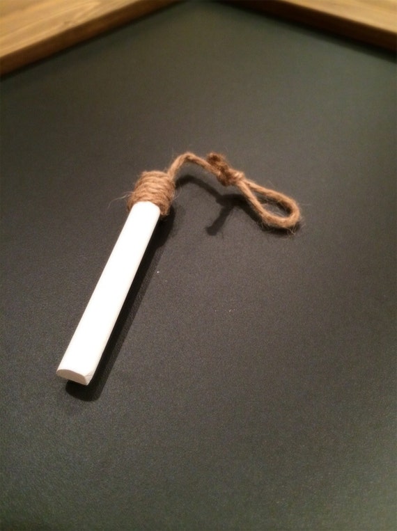 Hanging Chalk Sticks Chalk Holder by CountryMadeMemories on Etsy