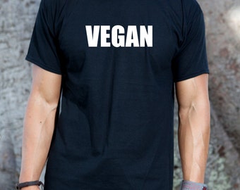 Vegan T-shirt Funny Veggies Vegetable Veganism Tee Shirt