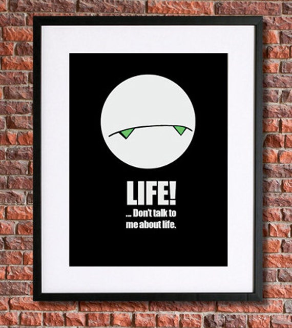 Hitchhiker's Guide to the Galaxy Poster Instant by pennyPRINTABLE