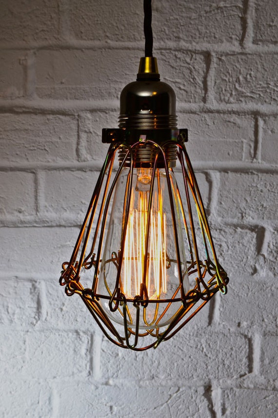 Items similar to Lamp Guard Lamp Cage Steel Lamp Guard on Etsy