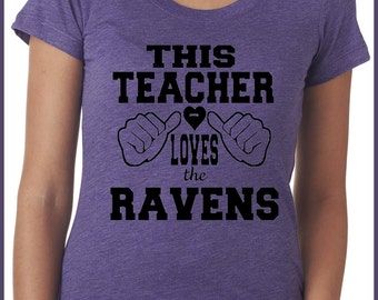 Baby Clothes This KID Loves the RAVENS Baltimore by SassyLadeez