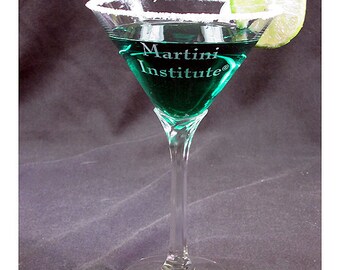 Personalized Domaine Martini Glass, Engraved martini glass, Personalized Domaine Martini Glass, Personalized Engraved Martini Glass