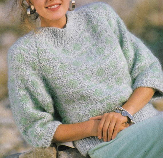 Vintage Knitting Pattern Instructions for a by LucysPatternBox