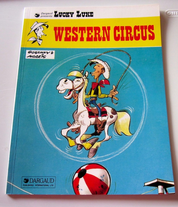 Lucky Luke Western Circus Dargaud Publishing 1974