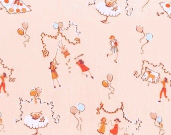 Heather Ross - Munki Munki Fabric - Birthday Party - Not Pajamas - OOP Out Of Print VHTF