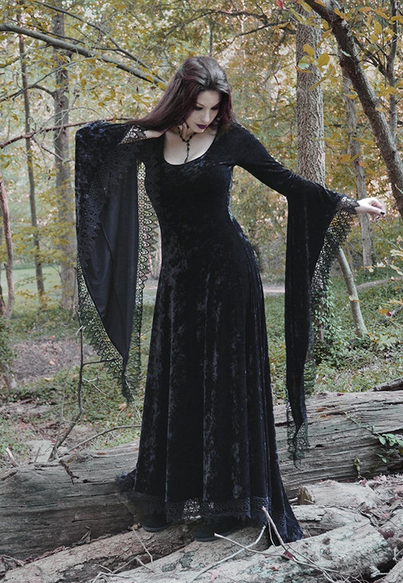 Sorrena Fairy Tale Dark Romantic Gothic Dress By Rosemortem