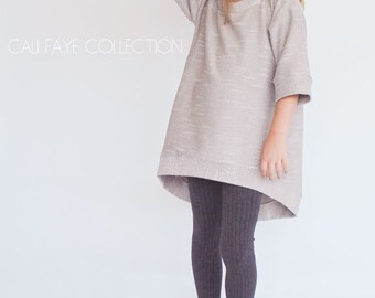 Perri Pullover PDF pattern and tutorial - sizes 2t - 10, childrens sewing pattern - Instant download