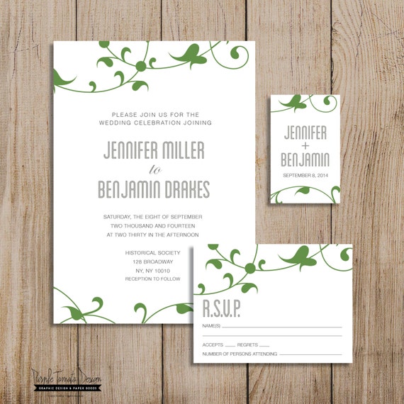Wedding Invitations And Rsvp Packages 3
