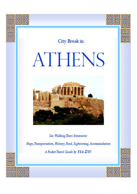 City Break in Athens, ebook mini travel guide for your trip to Athens PDF