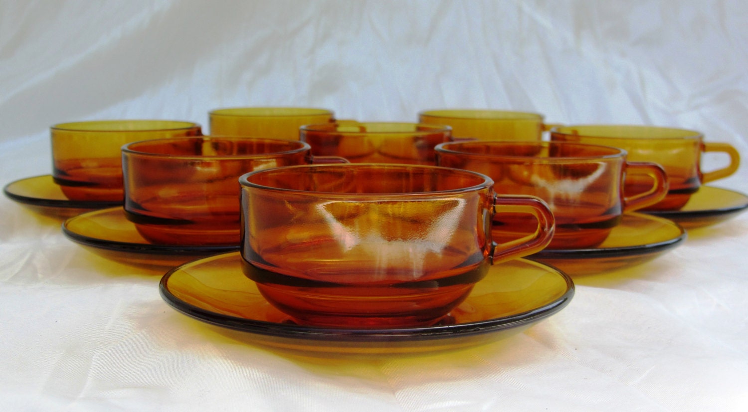 french glass coffee cups