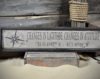 Custom Boat Dock Name Sign Rustic Hand Made by TheLiztonSignShop