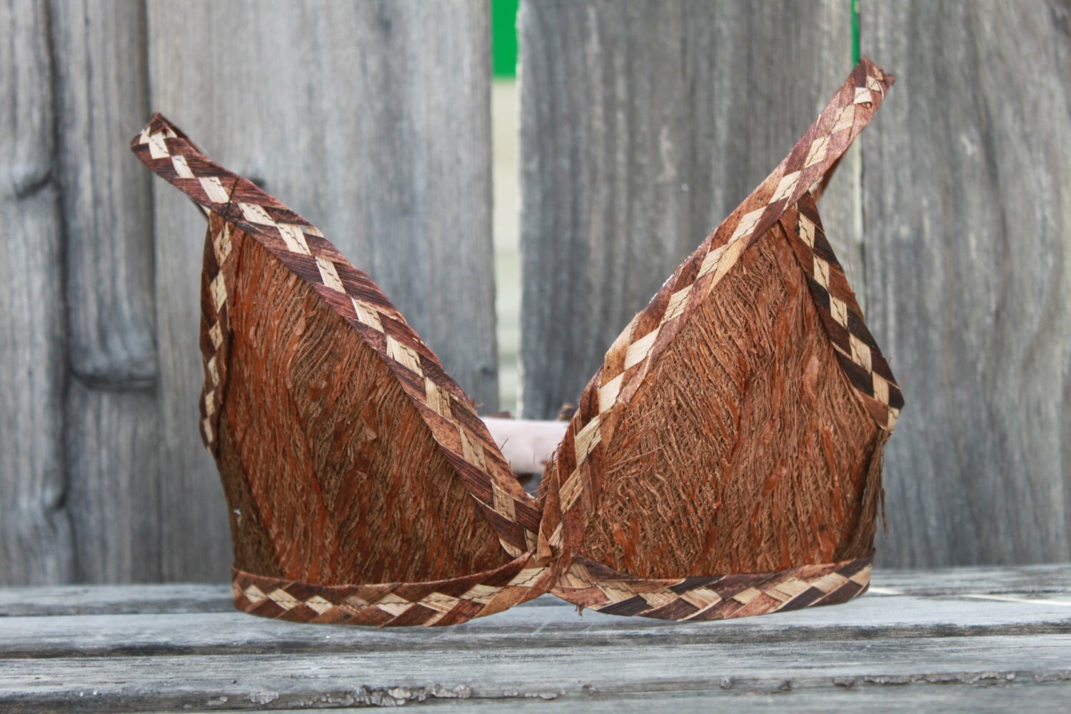 Coconut palm fiber bark Coconut fiber Tahitian costume