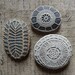 RESERVED Special Order, Crocheted Lace Stones, Wedding, Instant Collection of Three, Handmade