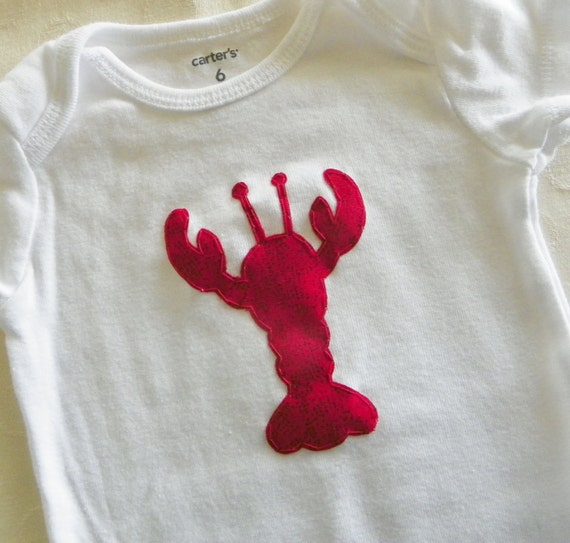 Items similar to Lobster Onesie on Etsy