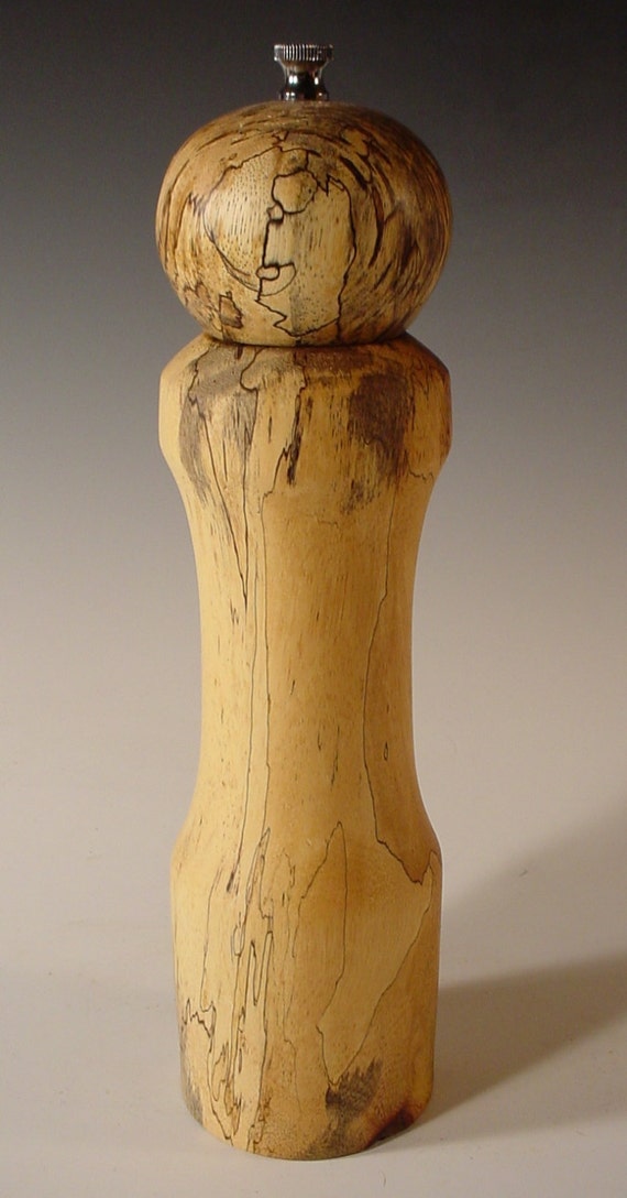 Pepper Mill made from Spalted Tamarind Exotic Wood