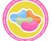 You're So Sweet Cupcake Tags/ Toppers Il_170x135