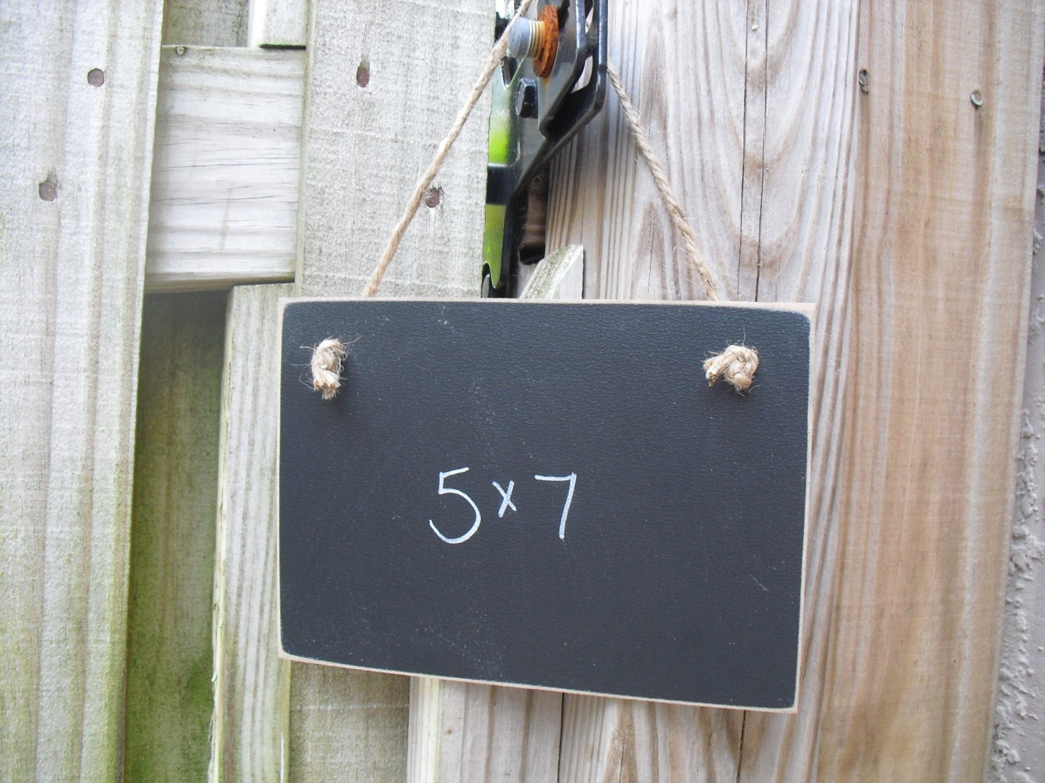 Chalkboard 5x7 Hanging Frameless Blackboard Item H1572