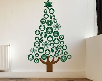 Baubles Christmas Tree Medium Size