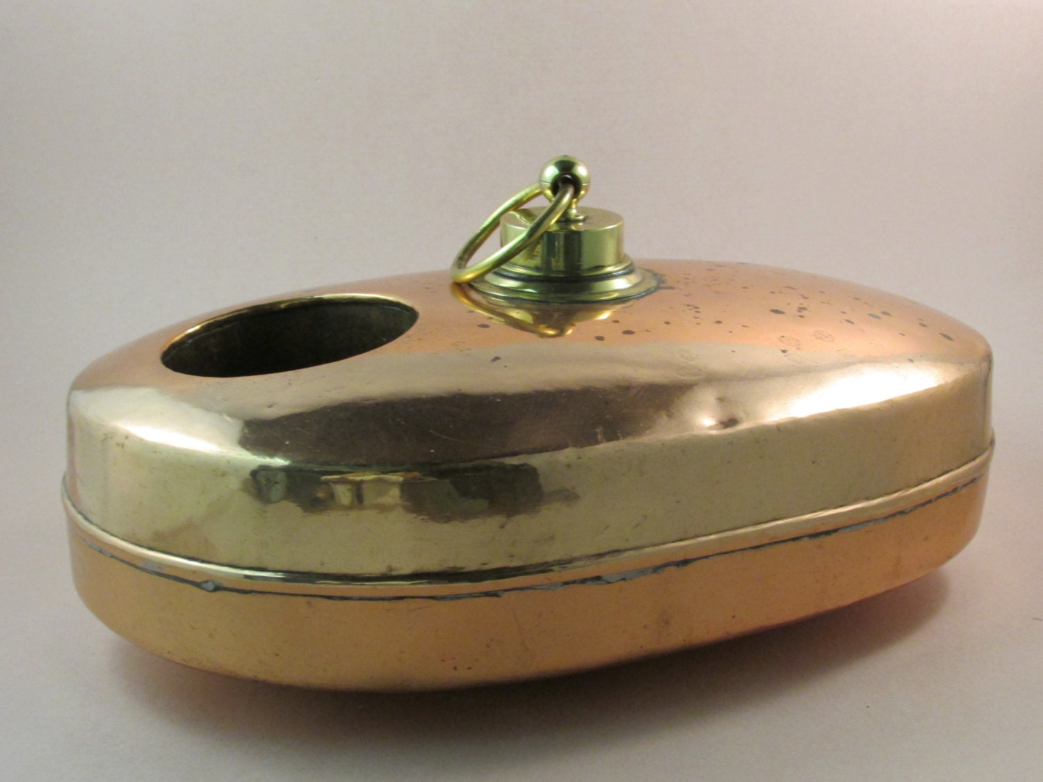 Antique Bed Warmer With Bottle Warmer Copper With Brass   Il Fullxfull.547961039 Lzee 